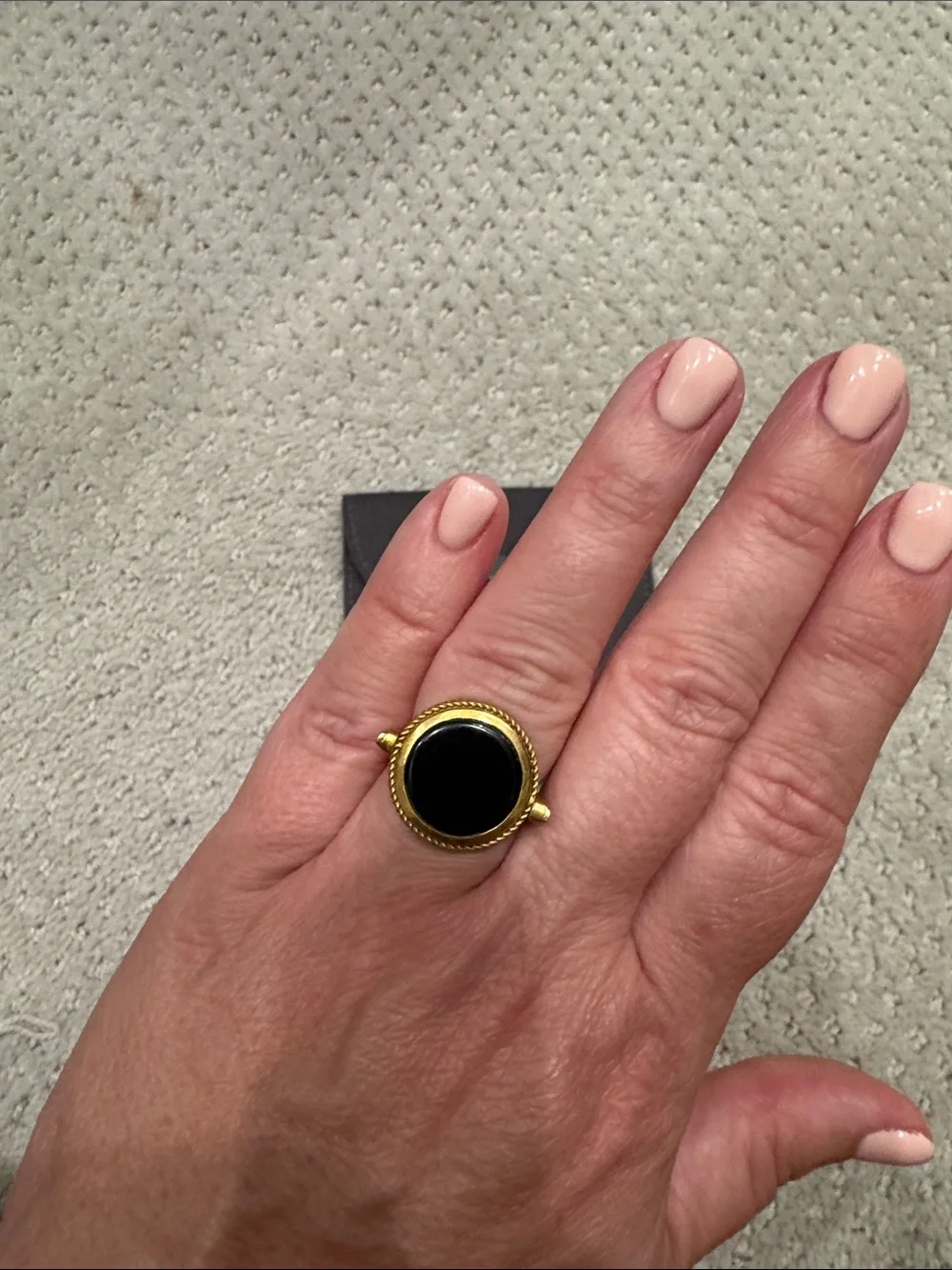 Julie Vos Reversible Gold Coin Ring - Picture 4 of 4